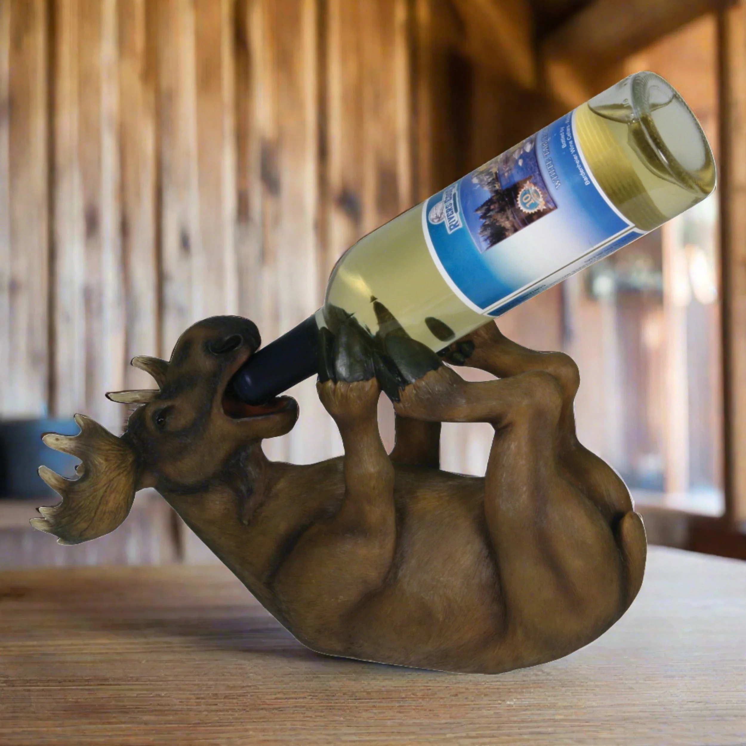 Wine Bottle Holder-Moose - Image 1