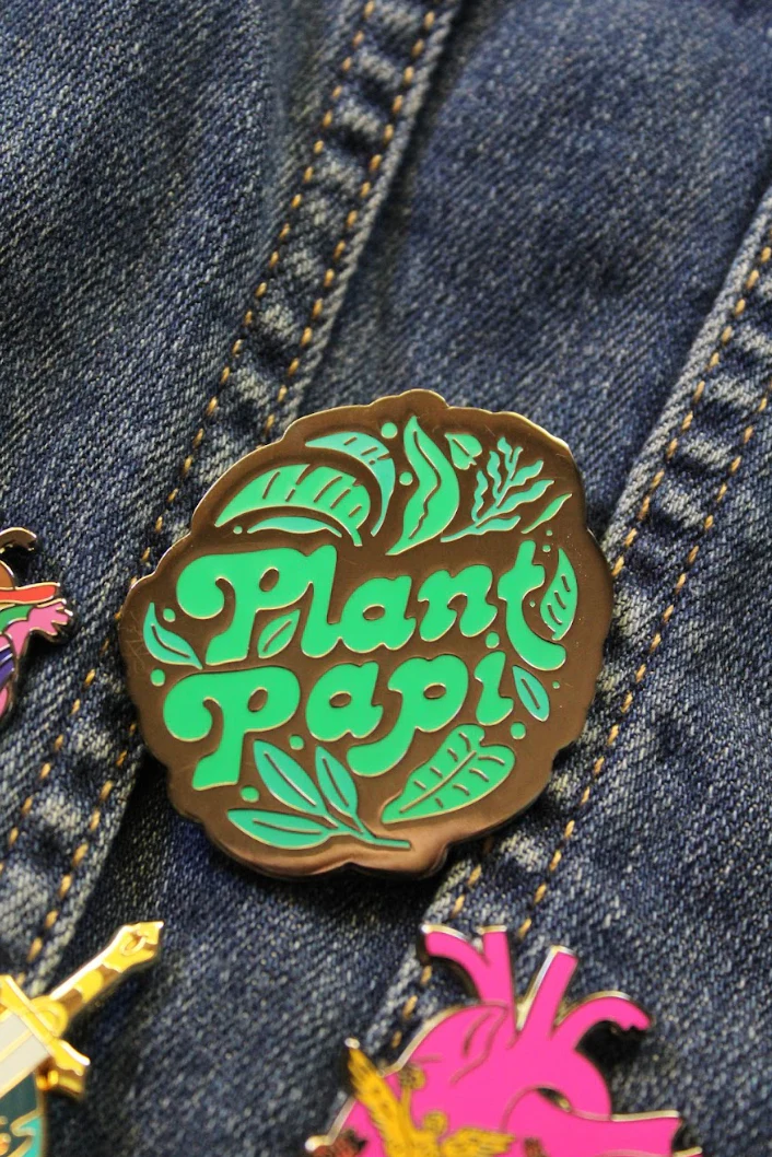 Plant Papi Enamel Pin - Image 2
