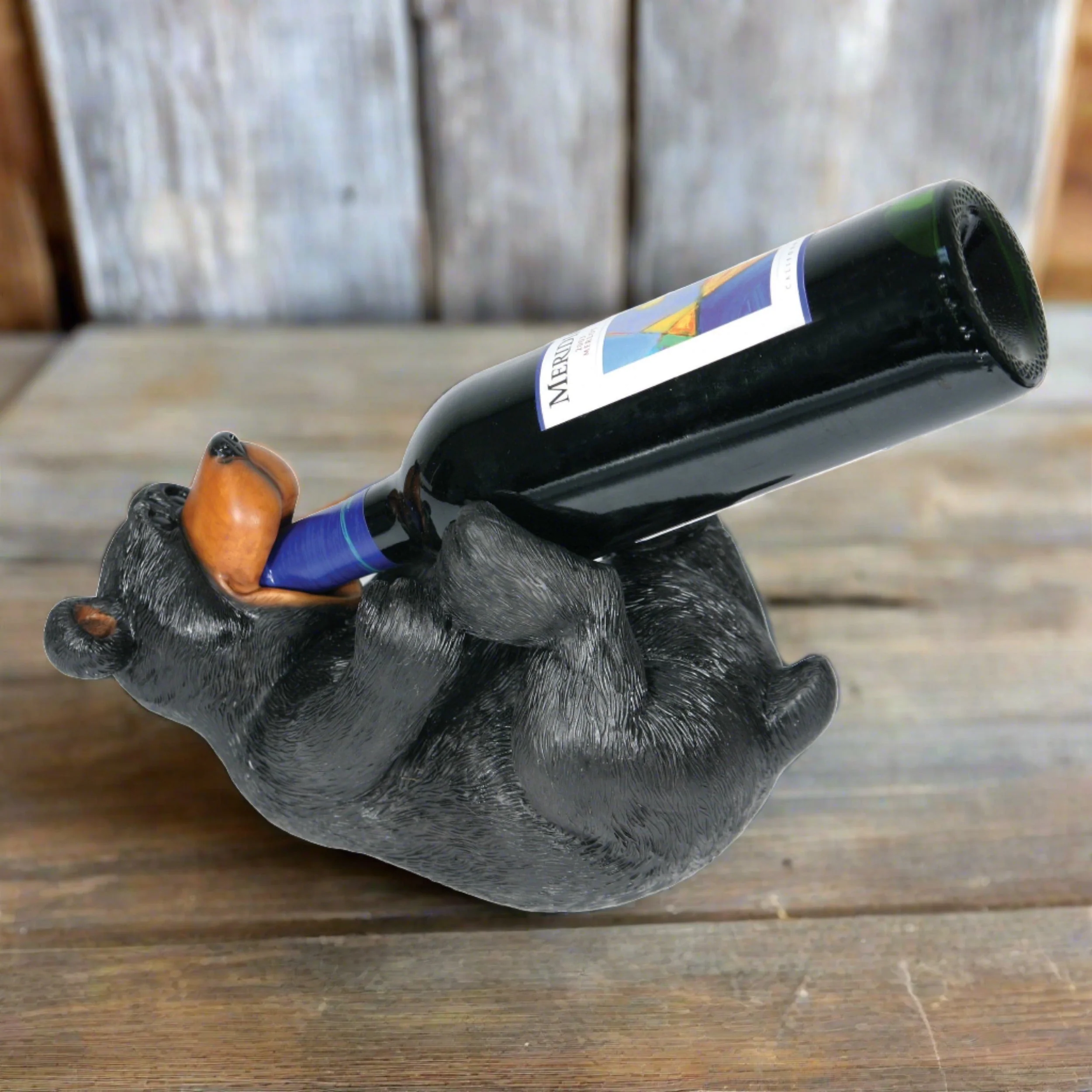 Wine Bottle Holder-Cute Bear