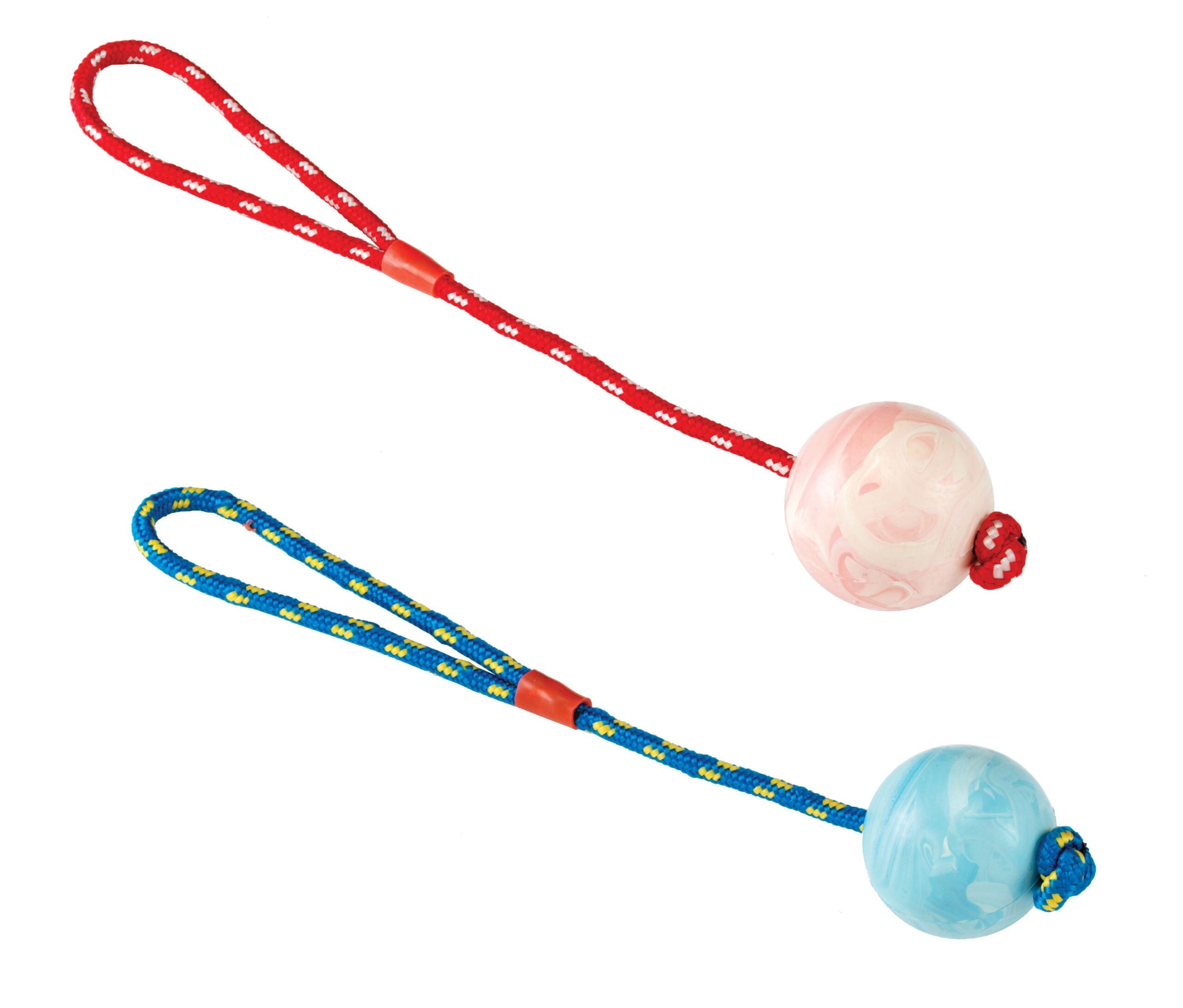 Gor Rubber Rope Ball Pink - Image 1