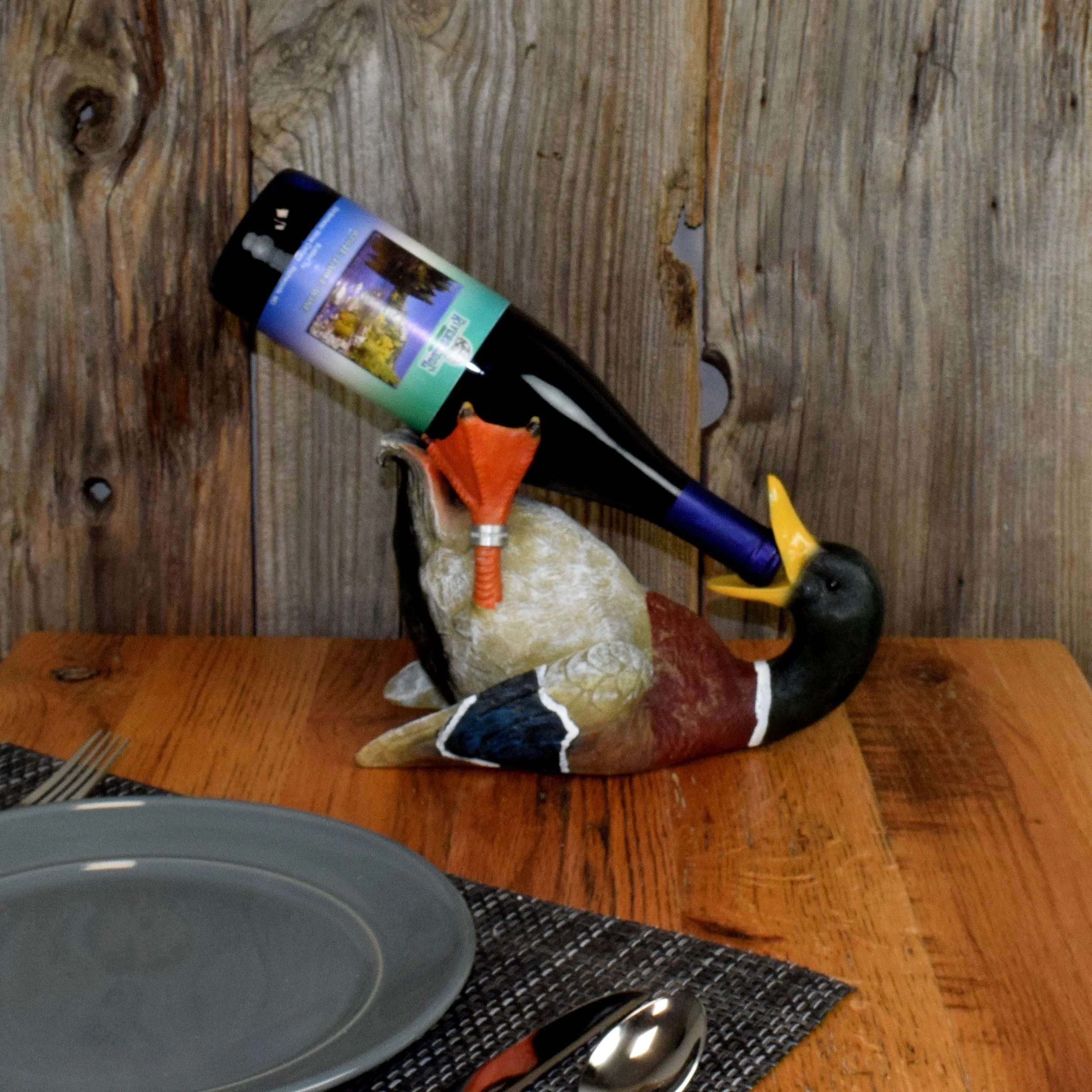 Wine Bottle Holder-Duck - Image 3
