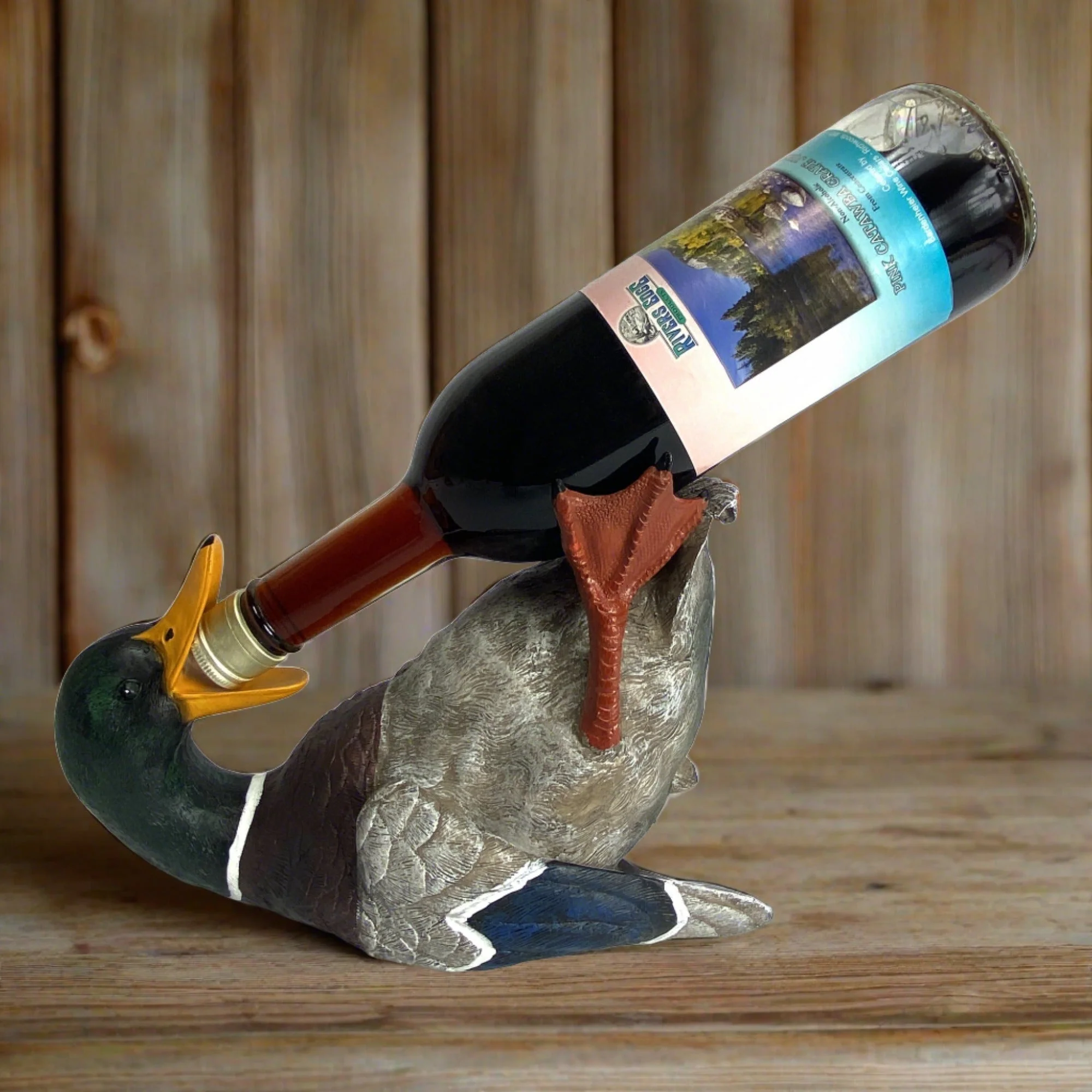 Wine Bottle Holder-Duck