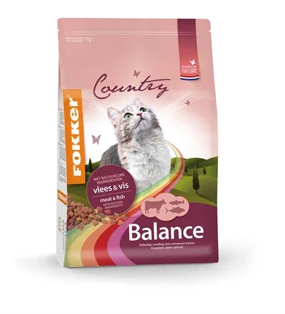 Fokker Country Balance Cat Meat & Fish – Complete cat food - Image 1