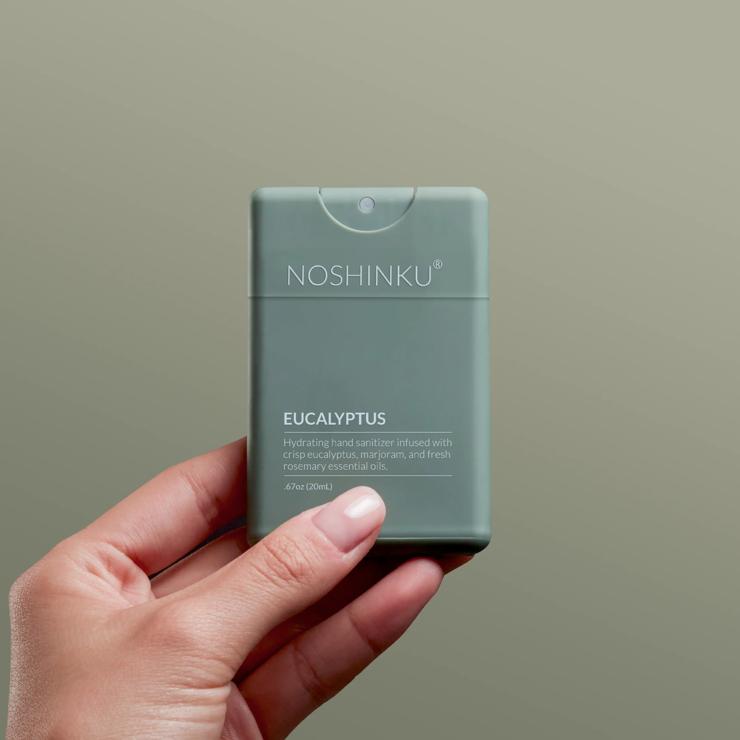 REFILLABLE Eucalyptus Moisturizing Pocket Hand Sanitizer - Image 2