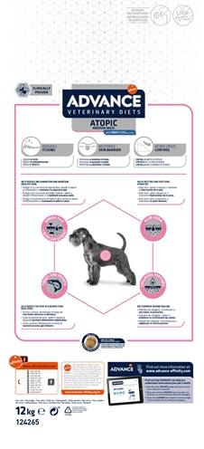 Advance Veterinary Atopic kibble - Against skin problems and itching - 12 kg - Image 3
