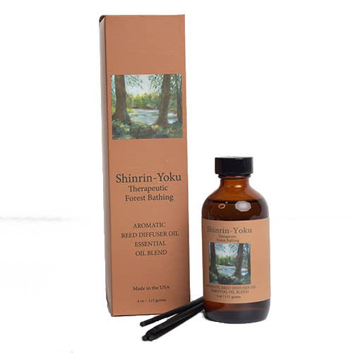 Shinrin – Yoku Diffuser 4oz | Essential Oil | Aromatherapy - Image 1