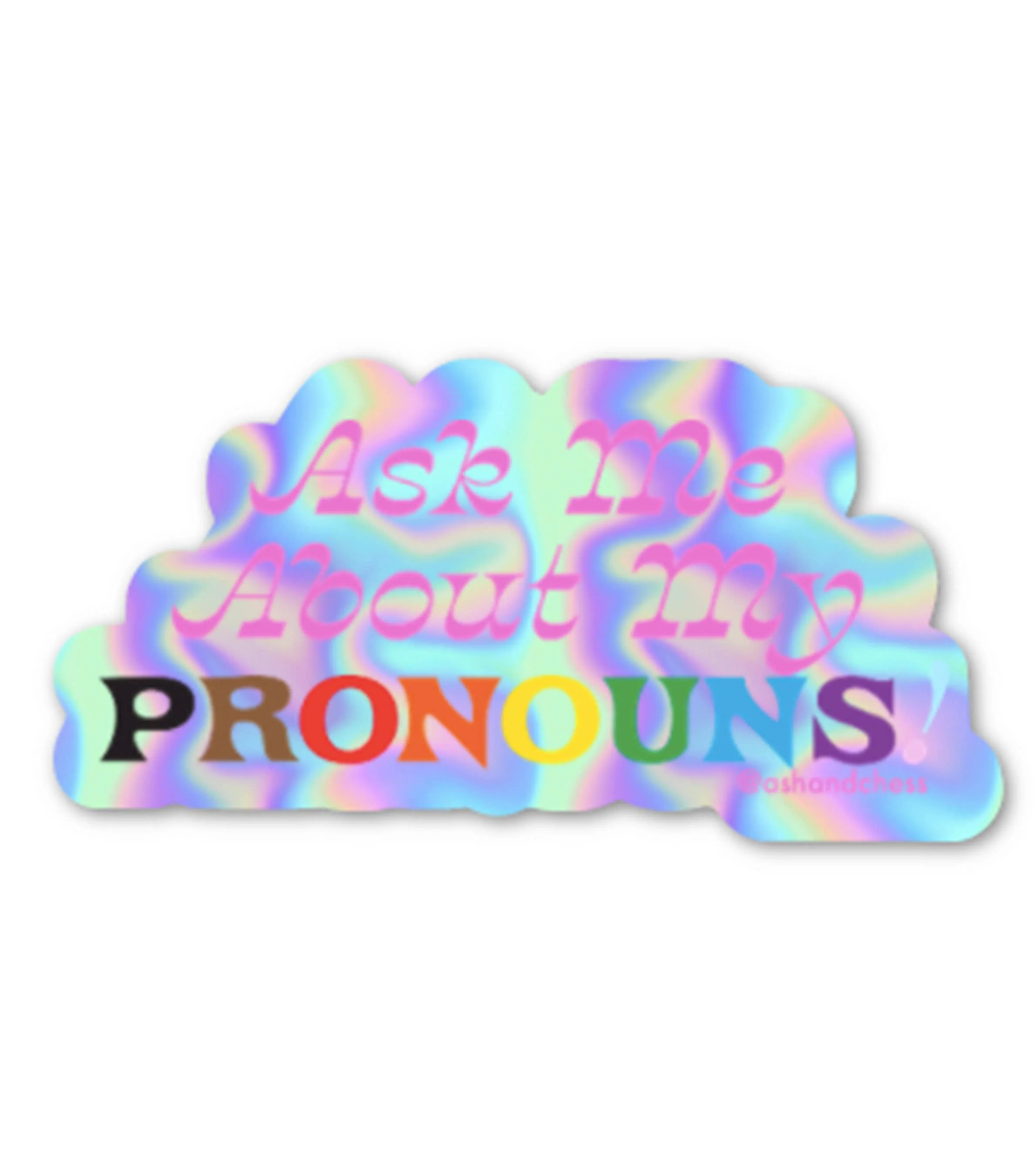 Sticker - Pronouns - Image 1