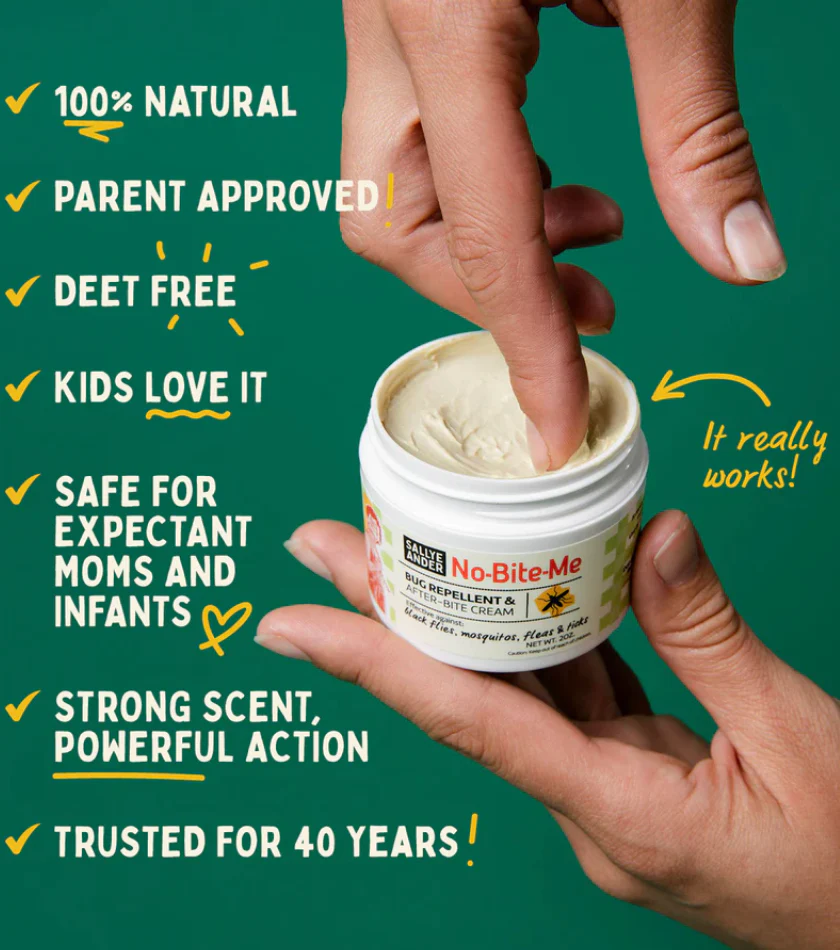 No-Bite-Me™ Bug Repellent & Itch Relief Cream (2 Ounce) - Image 2