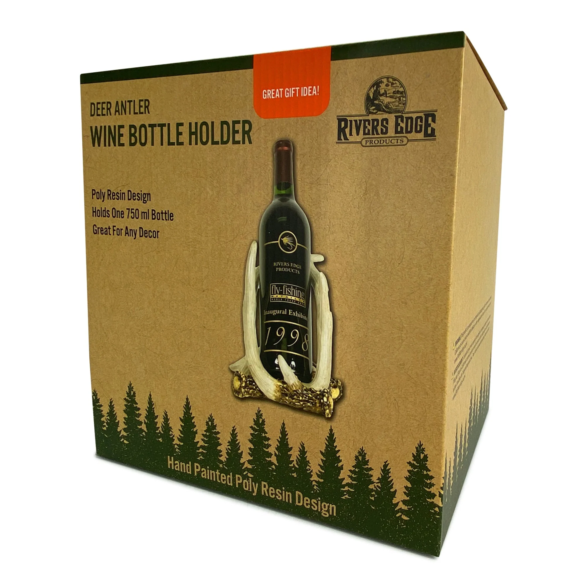 Wine Bottle Holder-Antler - Image 3