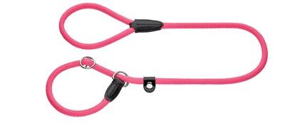 Hunter Retriever Leash With Stop Freestyle – Neon Pink Professional Working Leash – 170 cm