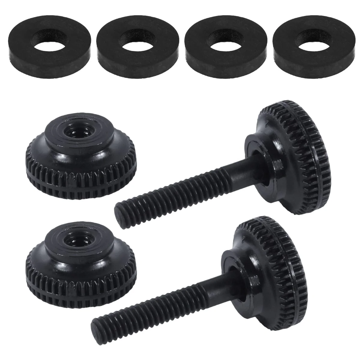 Fisher - Teknetics Coil Hardware Kit: 2 Nuts, 2 Bolts & 4 Washers - Image 1