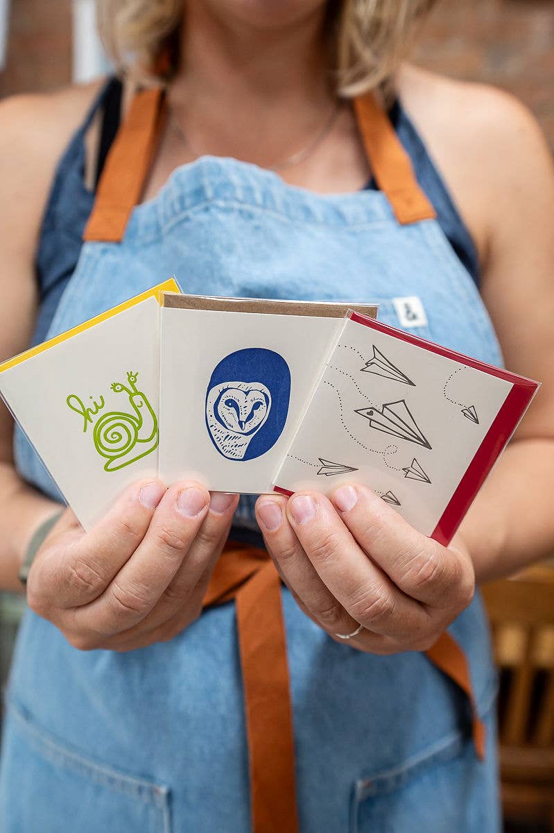 Blank Owl Mini Card - Image 3