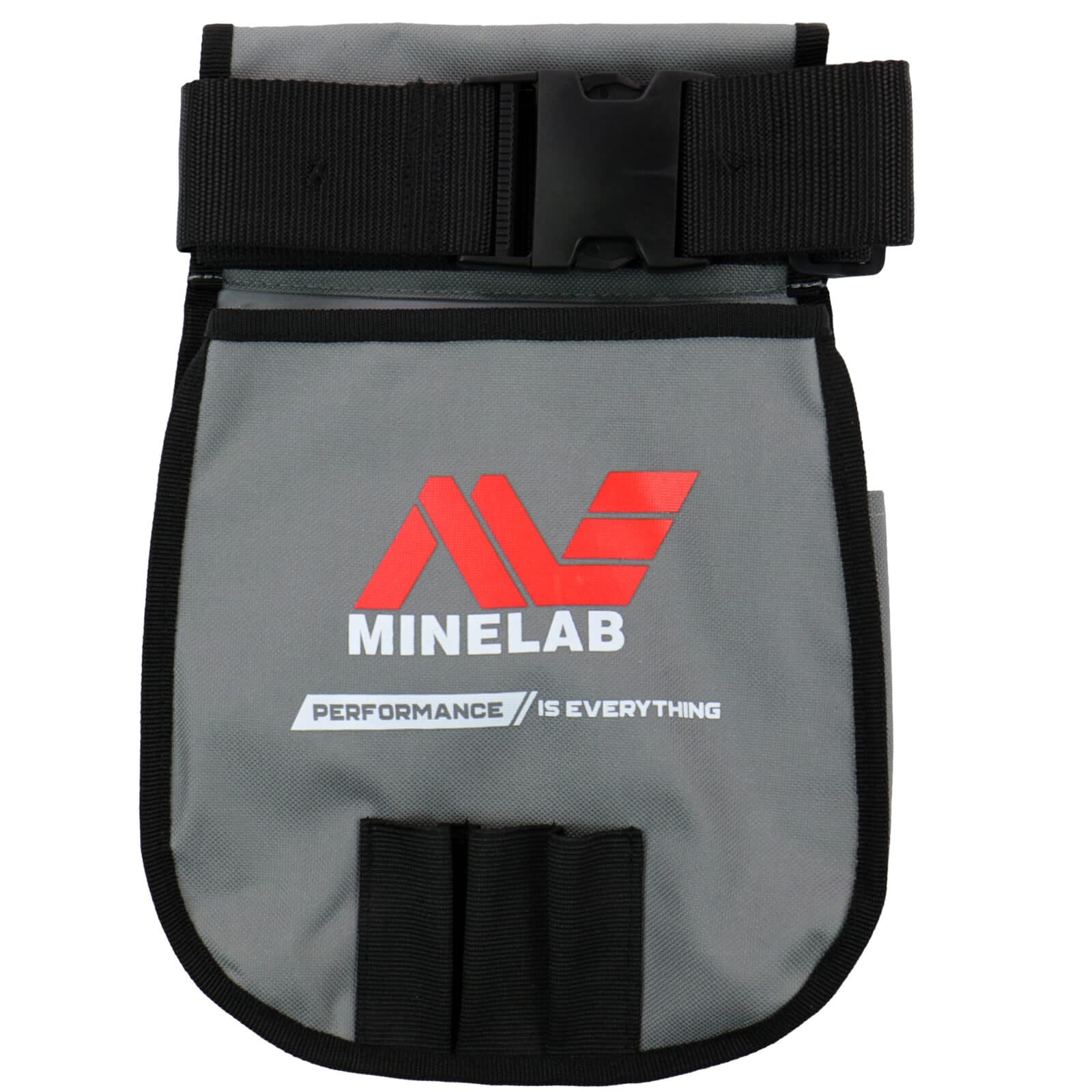 Minelab Finds Pouch – Grey/Black 12×7.5×6 Treasure Storage