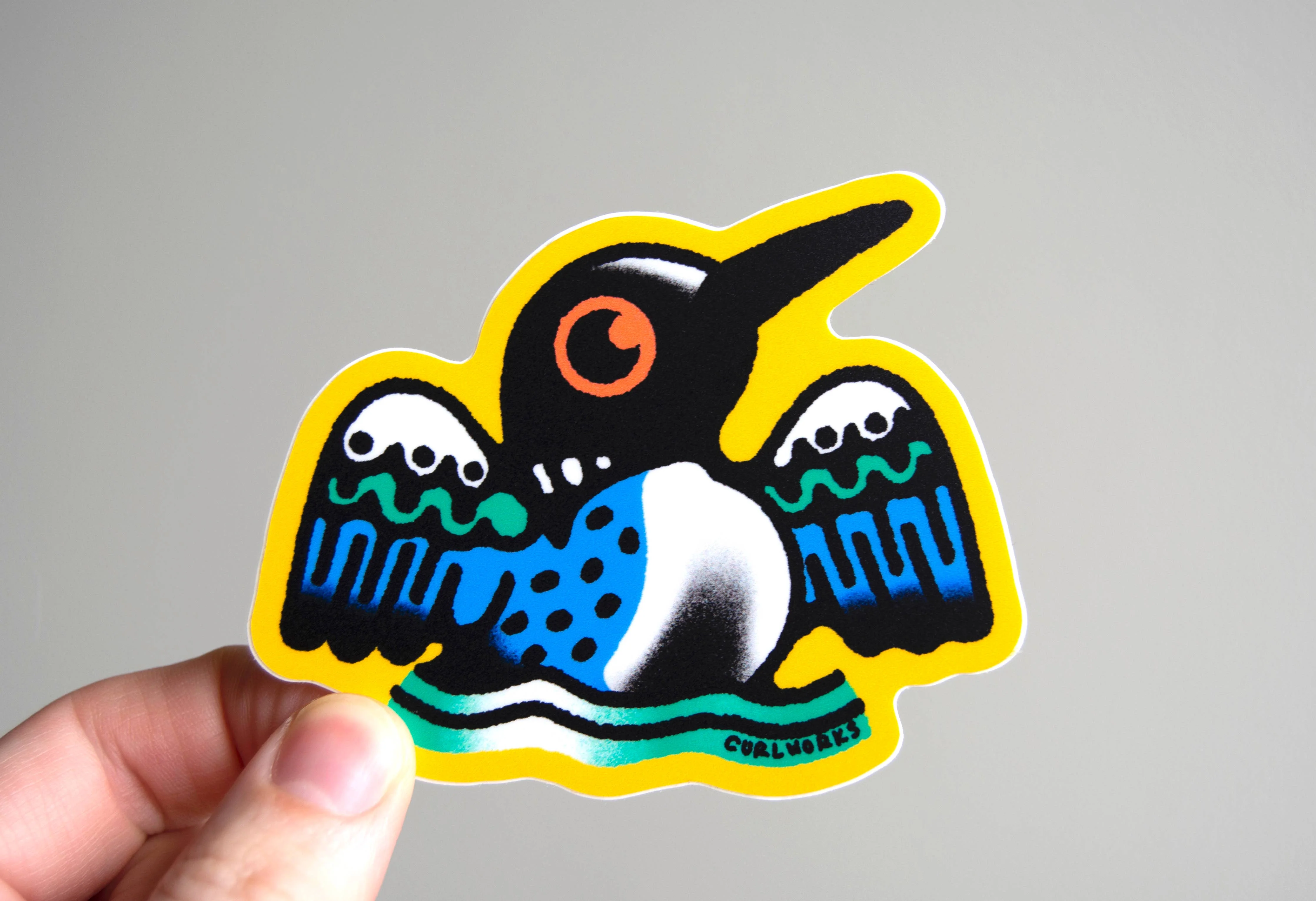 Loon – 3″ Vinyl Sticker