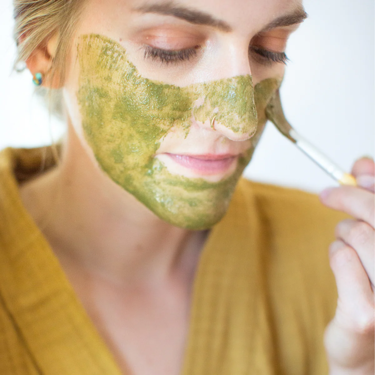 Matcha Lavender Botanical Face Mask / 1 oz - Image 3