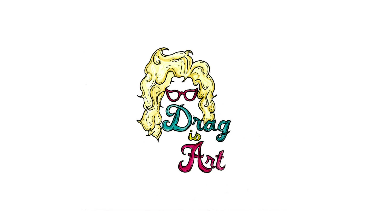 Drag is Art Sticker - Image 3