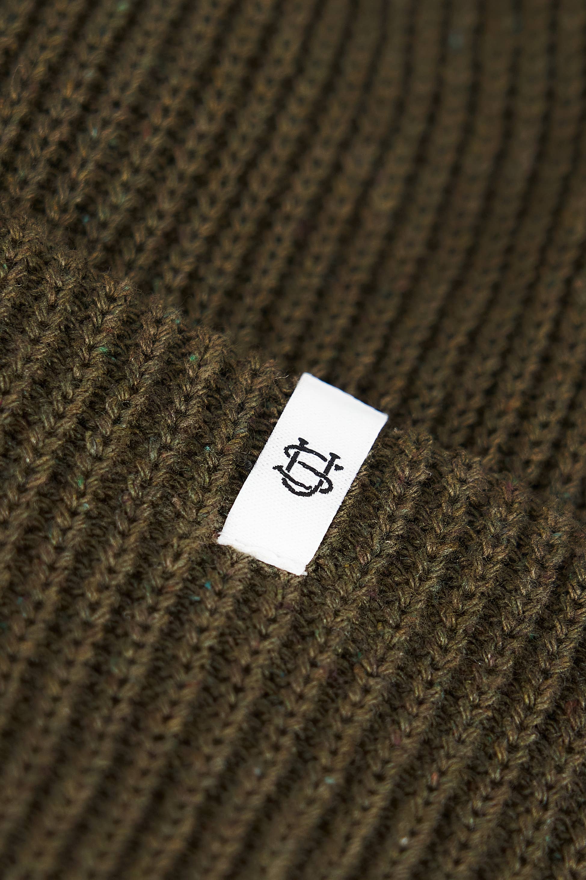 Olive Drab Upcycled Cotton Watchcap - Image 3