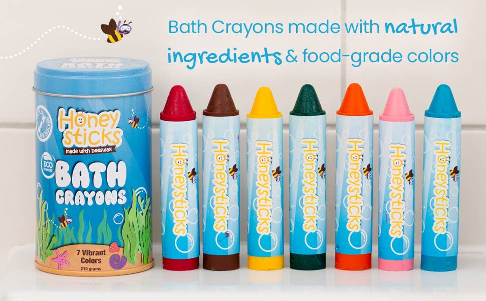 Honeysticks All Natural and Food-grade Bath Crayons - Image 2