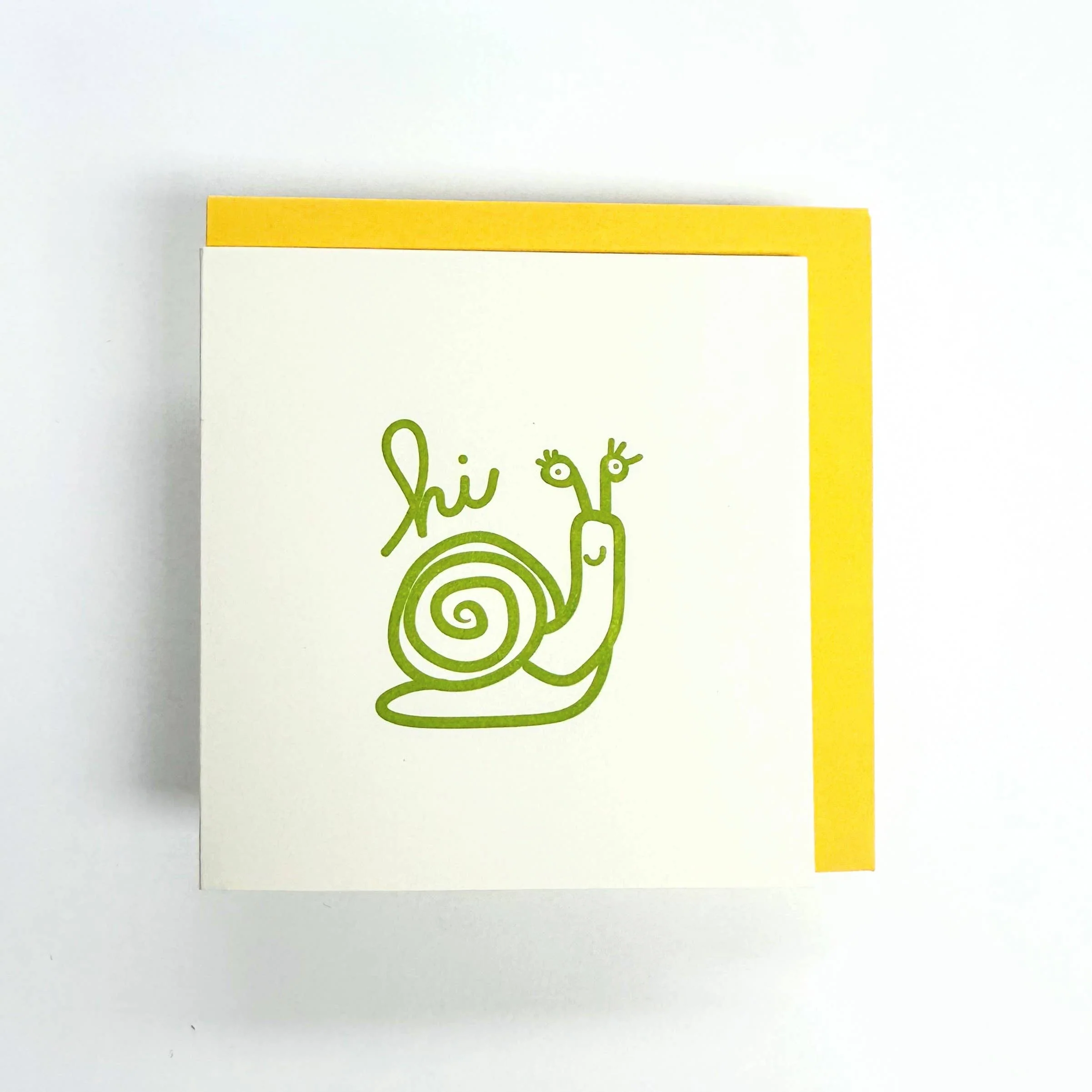 Snail Hi Mini Card - Image 1