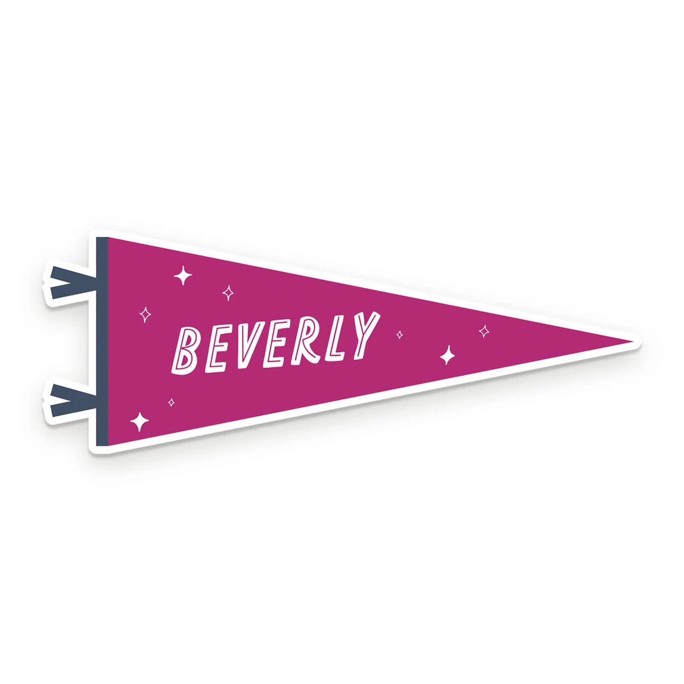 Saranac lake Pennant Sticker - Image 3