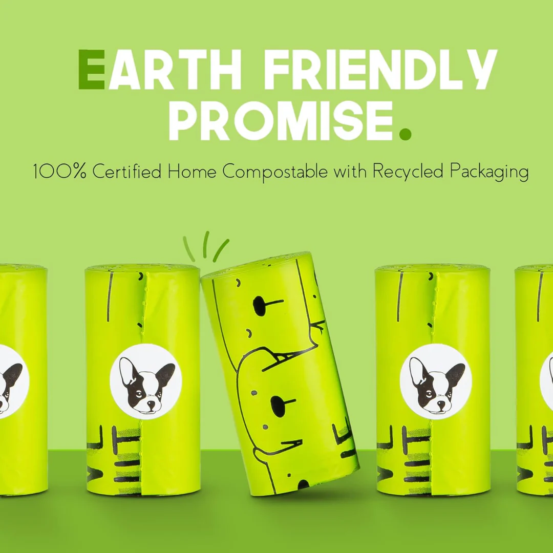 100% Certified Home Compostable Dog Poop Bags - 120 Bags - Image 3