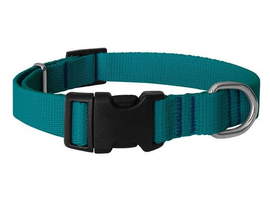 CHABA Obroża taśma regulowana gładka 30mm/78cm morska - Image 1