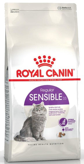 Royal Canin Sensible karma sucha dla kotów dorosłych, o wrażliwym przewodzie pokarmowym 400g - Image 2