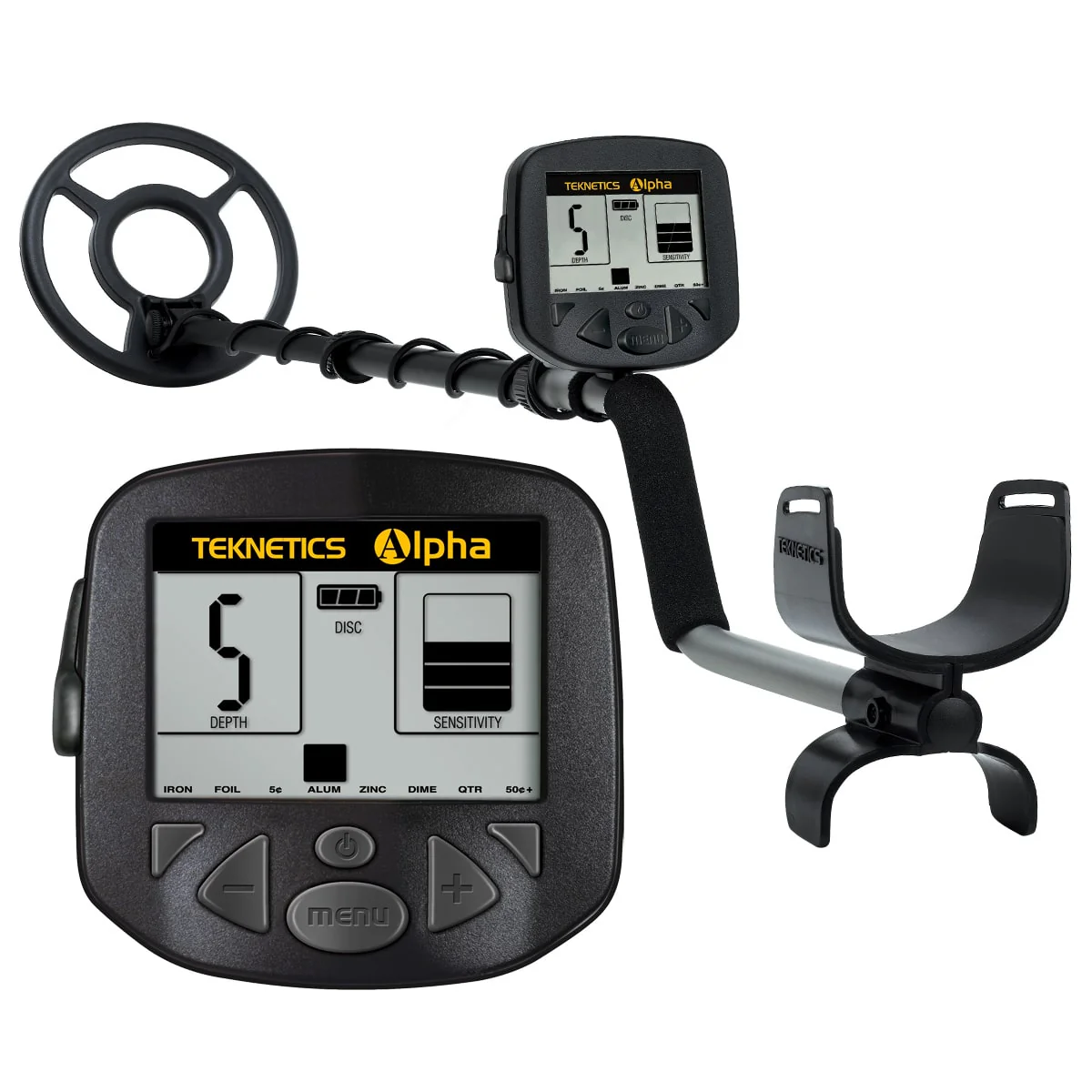 Teknetics Alpha 2000 Metal Detector (Open Box) - Image 1