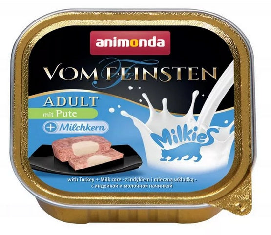 Animonda vom Feinsten Milkies Cat indyk + mleko - kremowy sos mleczny - Image 2