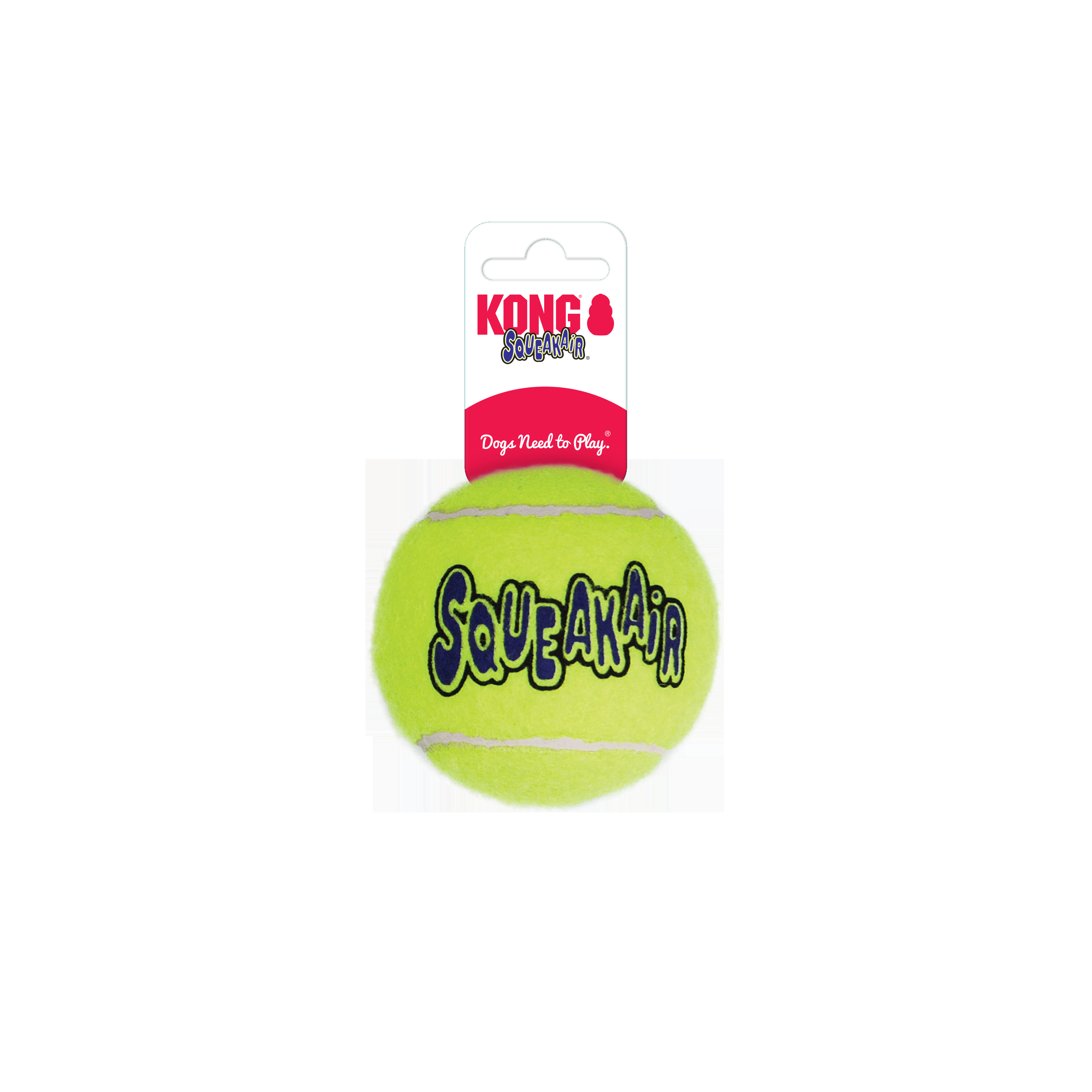 KONG Air Squeaker Tennis Ball Bulk - Image 1