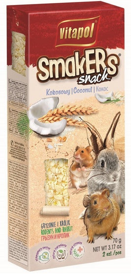 Vitapol Smakers dla gryzoni - kokosowy 2szt [1135] - Image 1