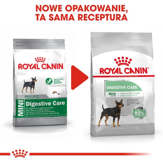 Royal Canin Mini Digestive Care karma sucha dla psów dorosłych, ras małych o wrażliwym przewodzie pokarmowym 3kg - Image 3