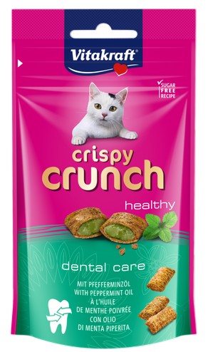 Vitakraft Cat Crispy Crunch Dental Care 60g [2428813] - Image 1