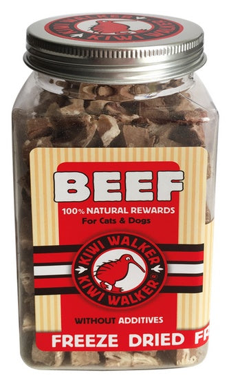 kiwi walker przysmaki liofilizowane 100% wołowina 40g - czysta wołowina bez dodatków - Image 1