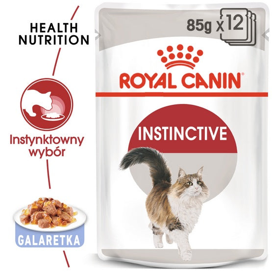 Royal Canin Instinctive w galaretce karma mokra dla kotów dorosłych, wybrednych saszetka 85g - Image 1