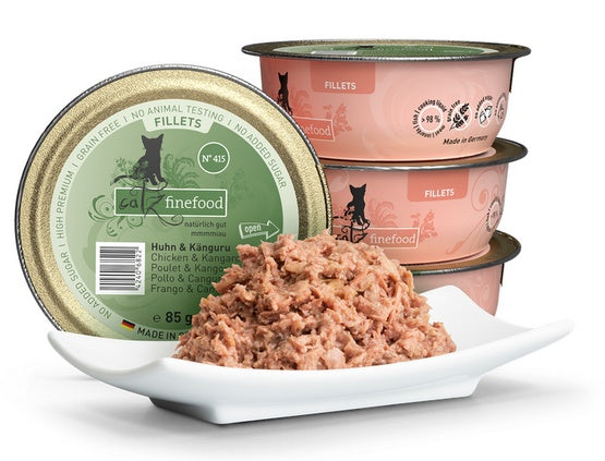 Catz Finefood Filety N.415 Kurczak/Kangur tacka 85g - Image 2