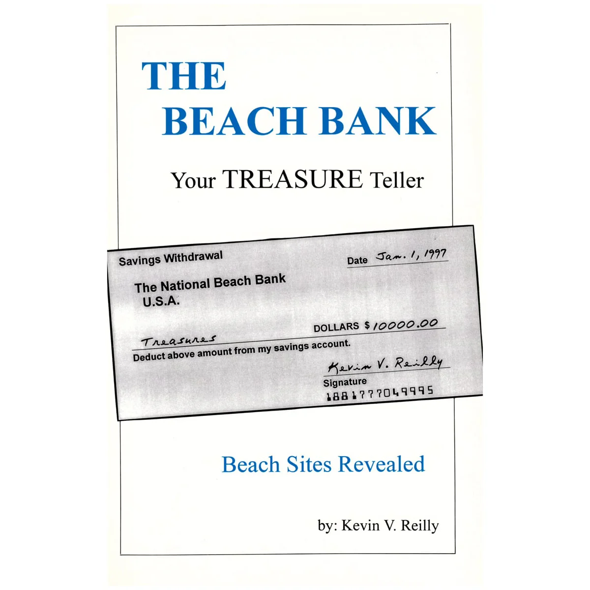 The Beach Bank, Your Treasure Teller by Kevin V. Reilly - Image 1