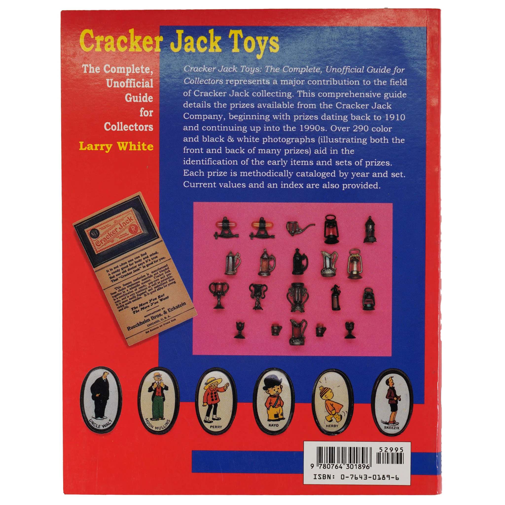 Cracker Jack Toys- The Complete, Unofficial Guide for Collectors by Larry White - Image 2