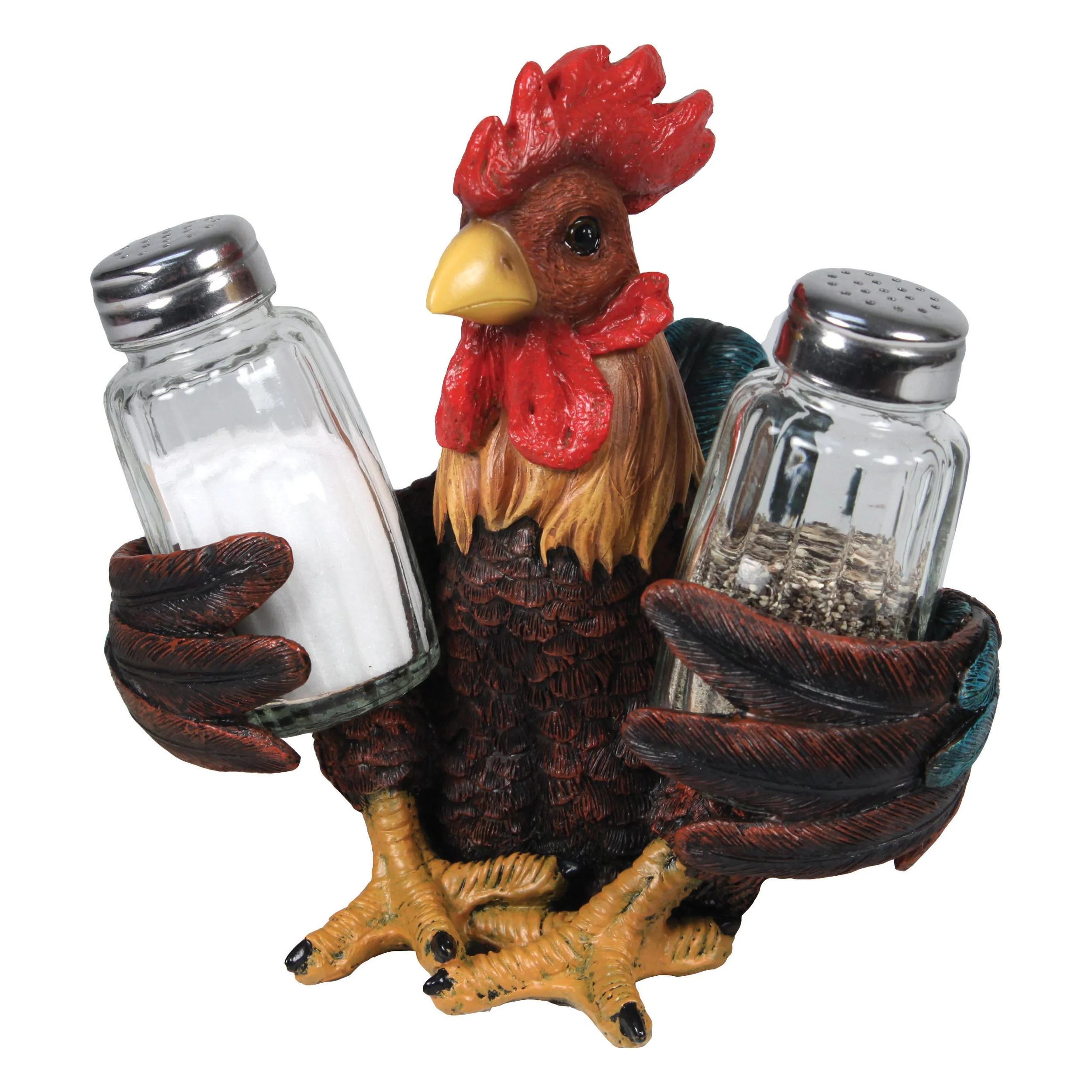 Salt and Pepper Shakers-Rooster - Image 1