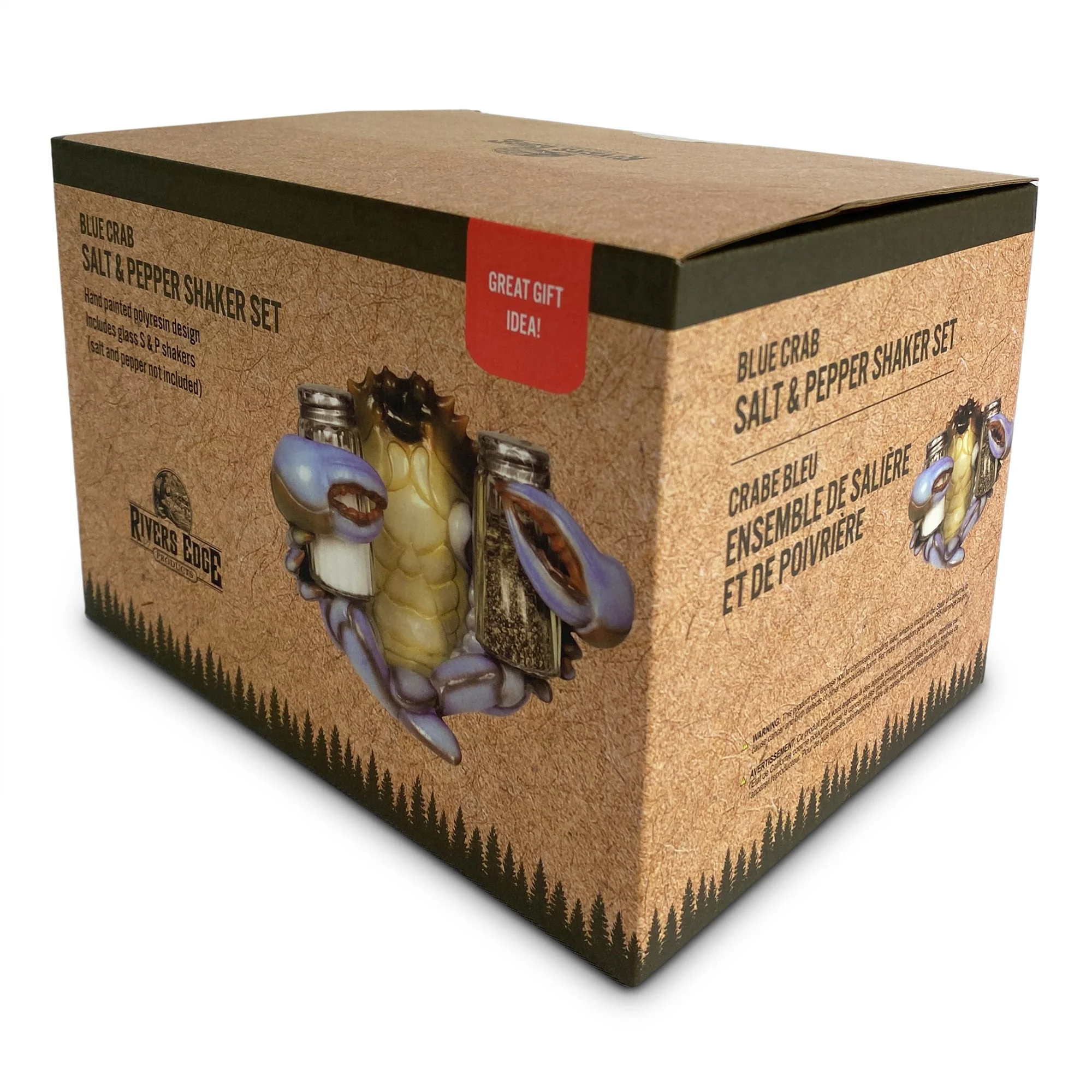 Salt and Pepper Shakers-Blue Crab - Image 3