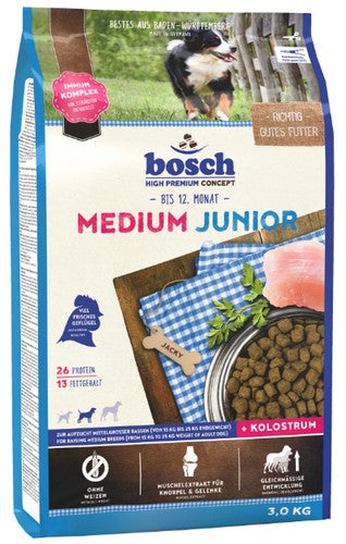 Bosch Medium Junior Breed 3kg - Image 1