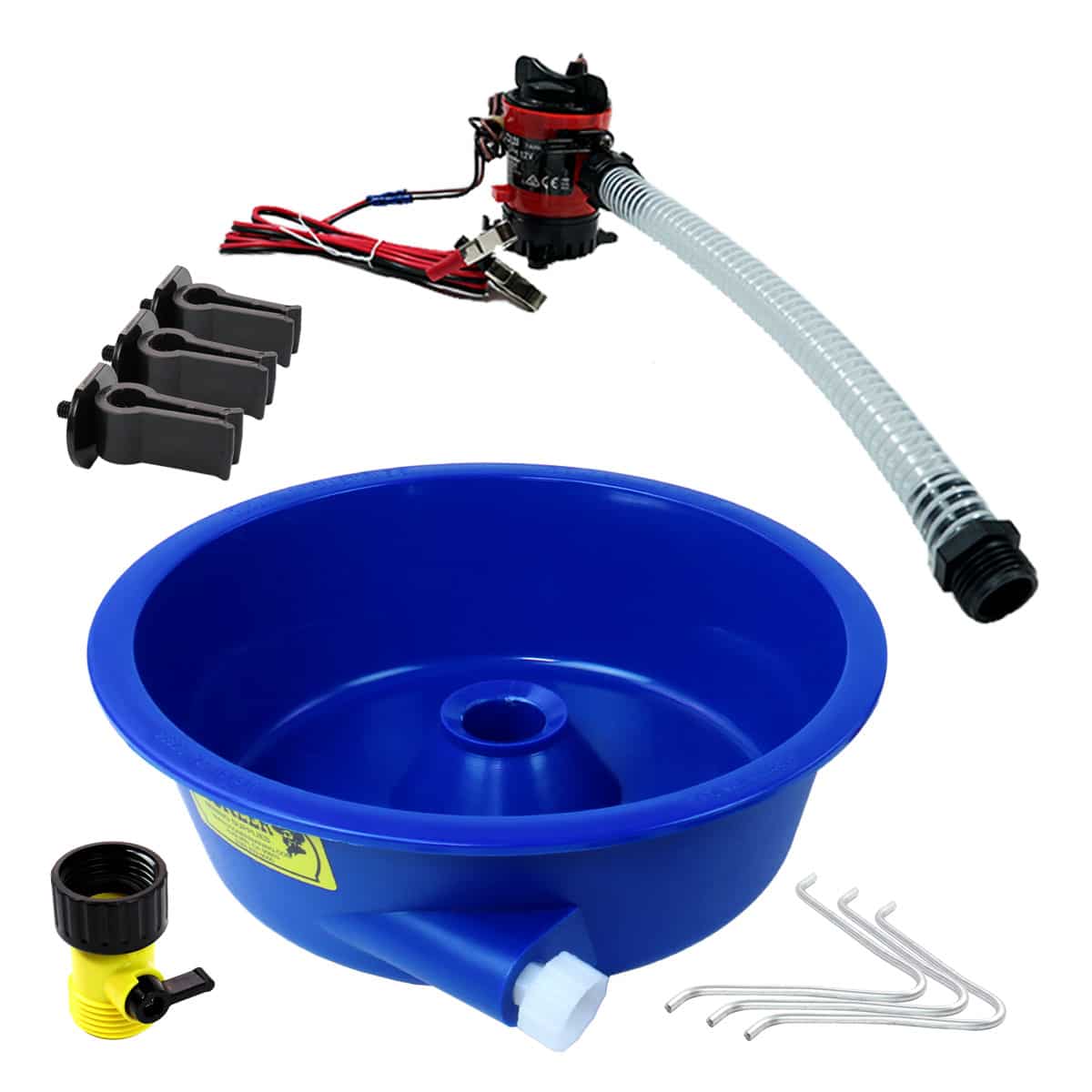 Blue Bowl Concentrator Complete Kit with Pump & Legs - Image 1