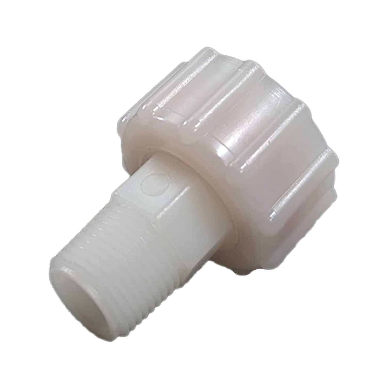 Blue Bowl Valve Fitting - Replacement Part with Washer - Image 2