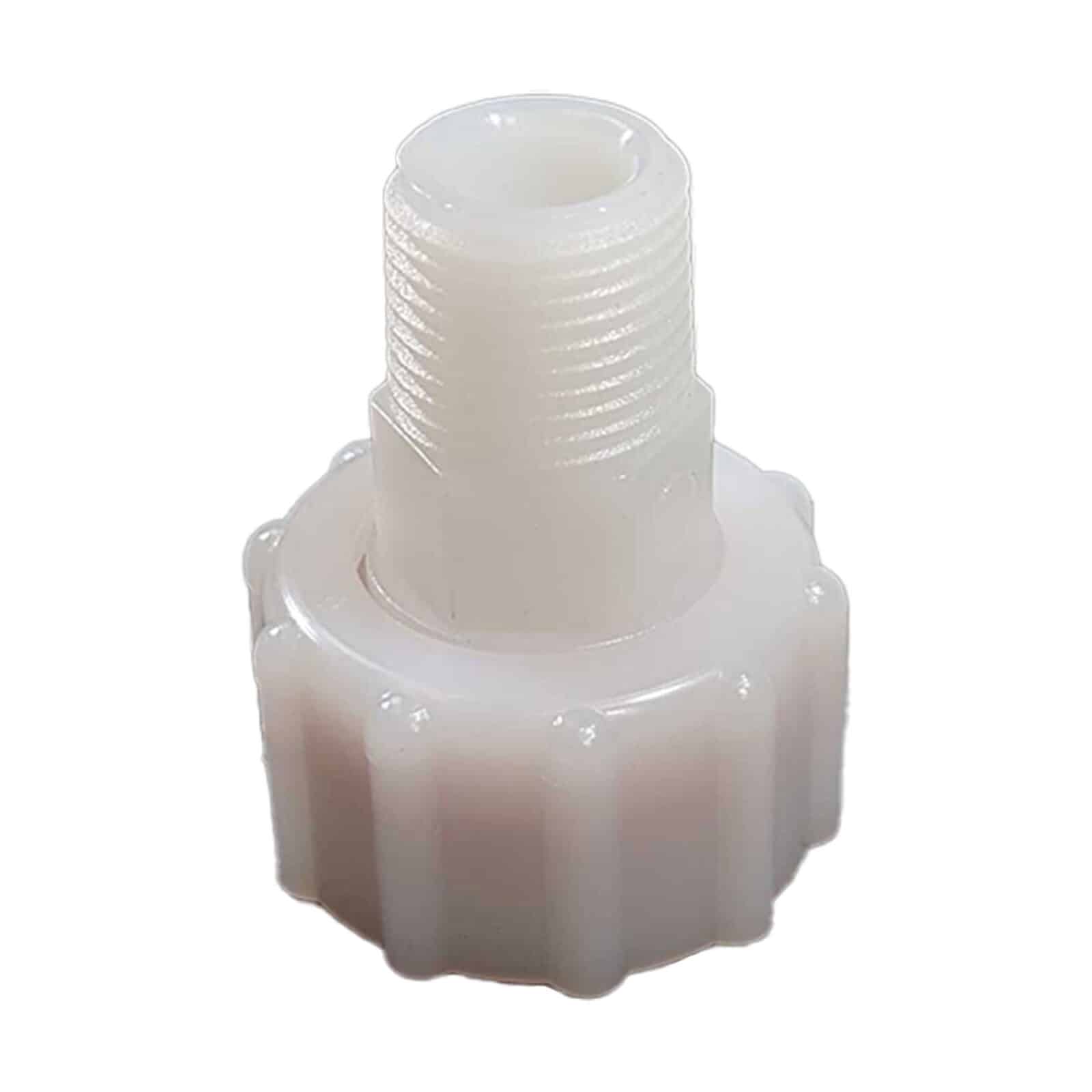 Blue Bowl Valve Fitting - Replacement Part with Washer - Image 3