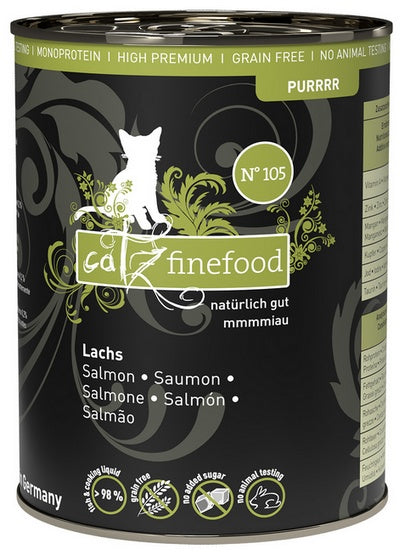 Catz Finefood Purrrr N.105 Łosoś puszka 375g - Image 1