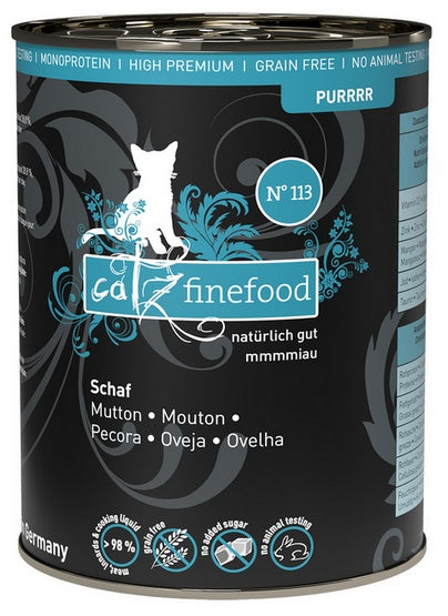 Catz Finefood Purrrr N.113 Owca puszka 400g - Image 1
