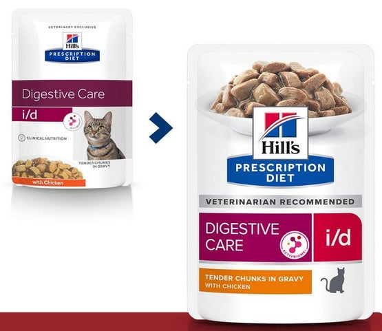 Hill's Prescription Diet i/d Feline Kurczak saszetka 85g - Image 2