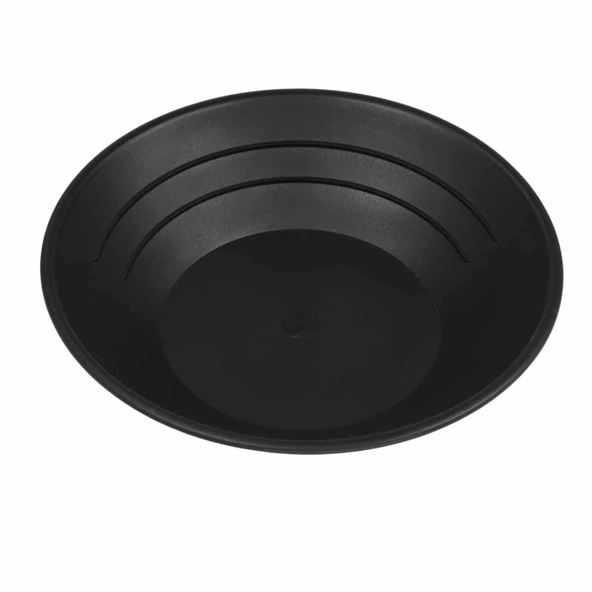 Pioneer Mining 10.5" BLACK Gold Pan for Gold Prospecting - Image 1