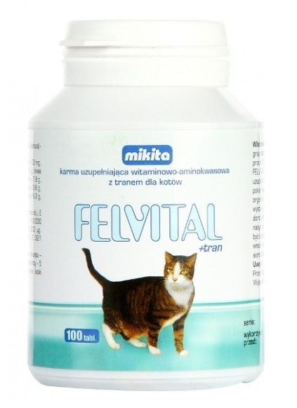 Mikita Felvital + Tran 100 tabletek - Image 2