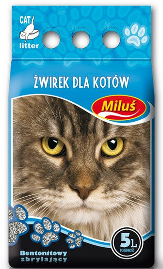 Miluś Standard żwir zbrylający bentonitowy 5L - Image 3